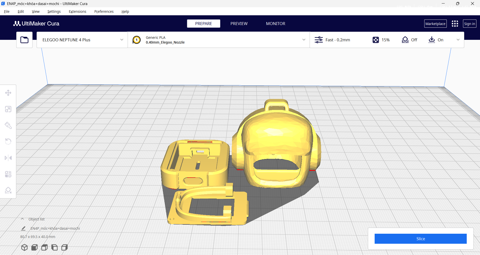 Desk Mochi 3D Printed Model